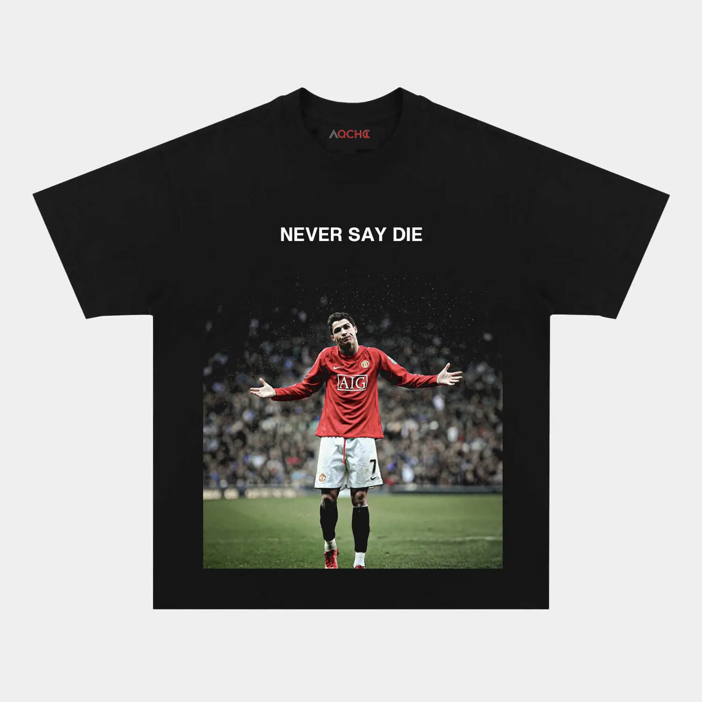 CRISTIANO RONALDO-NEVER SAY DIE TEE