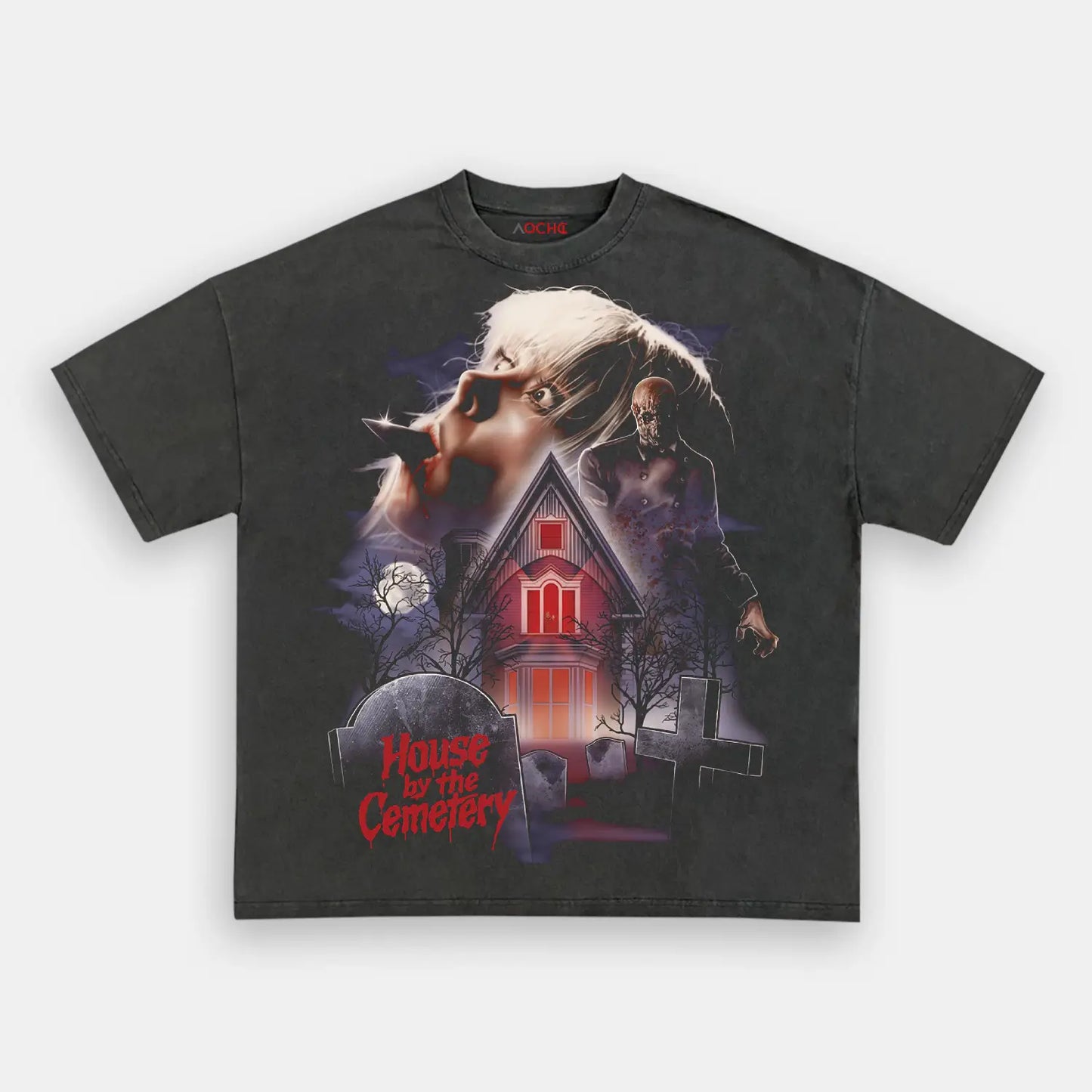 HOUSE BY THE CEMETERY V4 TEE