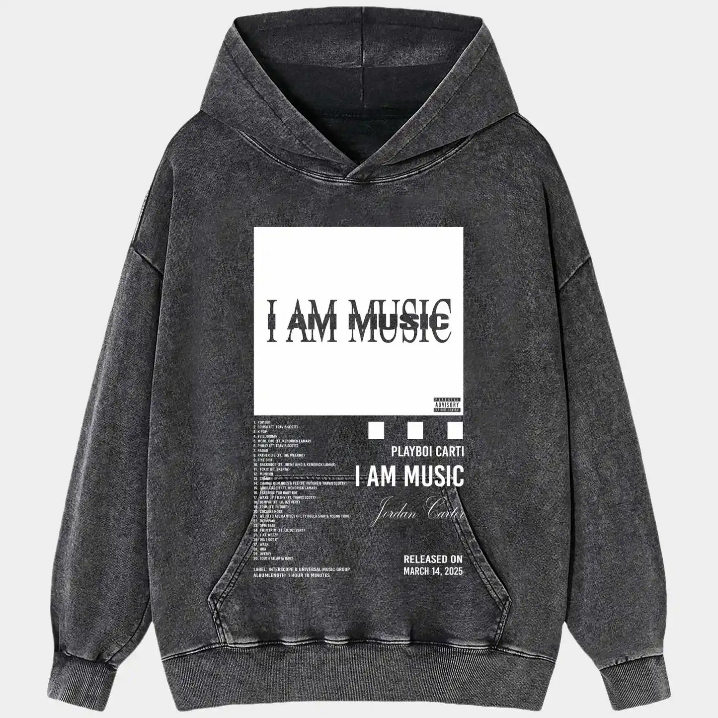 I AM MUSIC PLAYBOI CARTI TEE