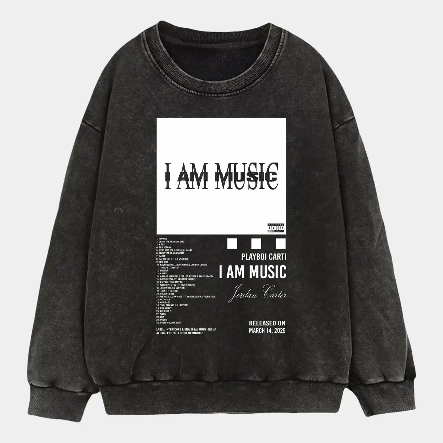 I AM MUSIC PLAYBOI CARTI TEE