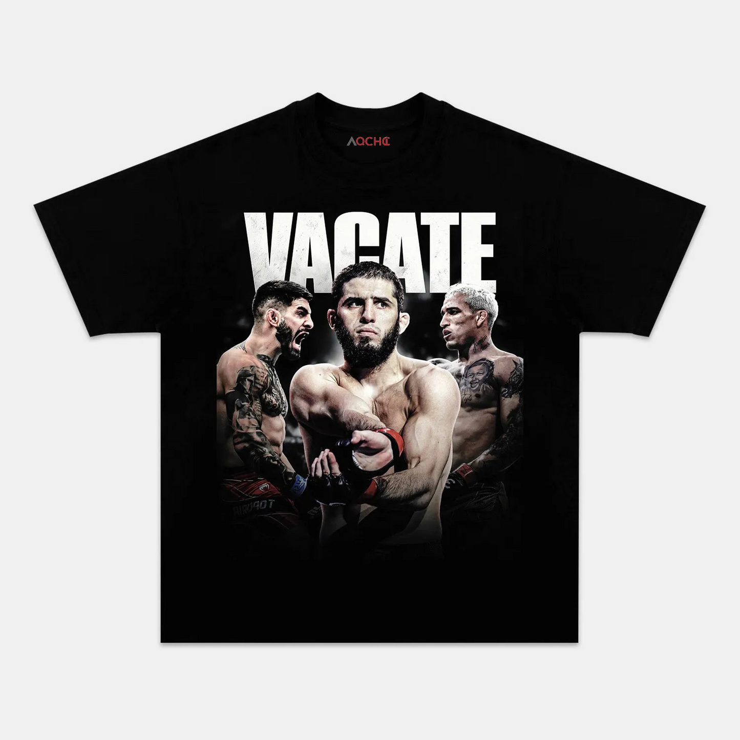 LSLAM MAKHACHEV & CHARLES OLIVEIRA & LLIA TOPURIA TEE. 4.25