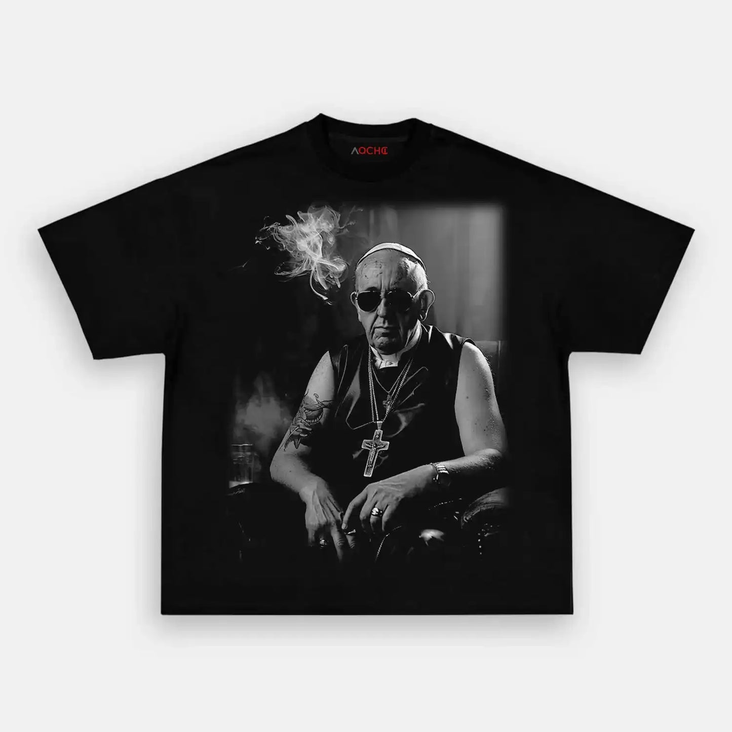 Pope Francis Gangster Wear