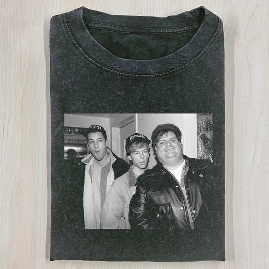 CHRIS FARLEY DAVID SPADE ADAM SANDLER  T-SHIRT