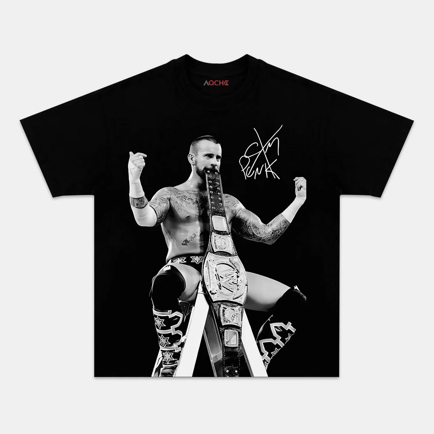 CM PUNK TEE 5.22