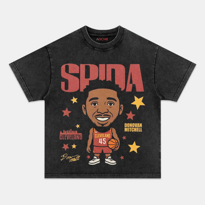 DONOVAN MITCHELL CARTOON TEE