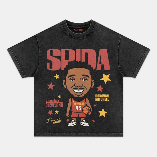 DONOVAN MITCHELL CARTOON TEE