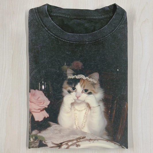 ELEGANT CAT 3.24 4.0 T-SHIRT