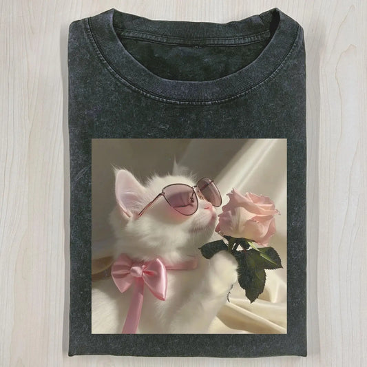 ELEGANT CAT  3.24 2.0 T-SHIRT