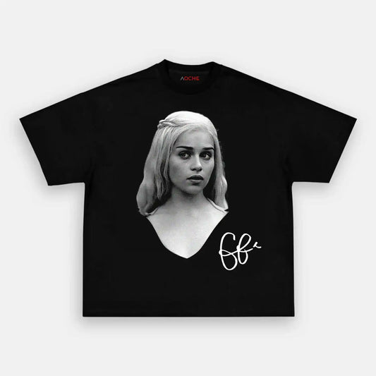 Emilia Clarke B&W C1 WEAR