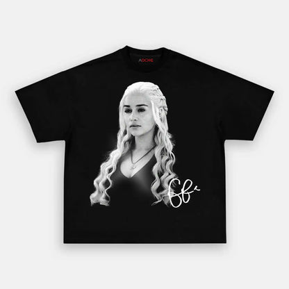Emilia Clarke B&W C2 WEAR