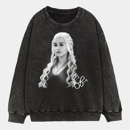 Emilia Clarke B&W C2 WEAR