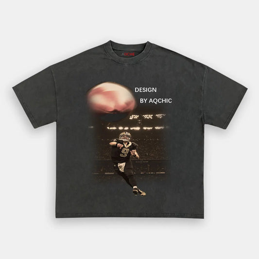 FOOTBALL B&W TEE