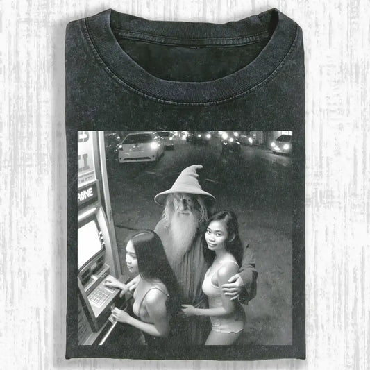 Gandalf withdraw money wear
