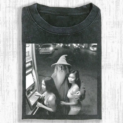 Gandalf withdraw money wear