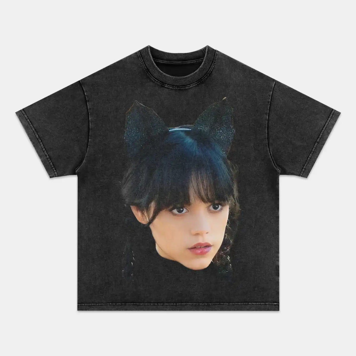 JENNA ORTEGA Cat Ear TEE