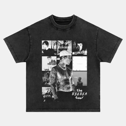 JUSTIN BIEBER VINTAGE TEE 2.0
