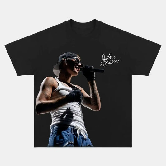 JUSTIN BIEBER VINTAGE TEE 3.0