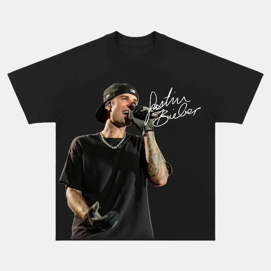 JUSTIN BIEBER VINTAGE TEE 5.0