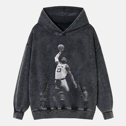 James dunks Wear