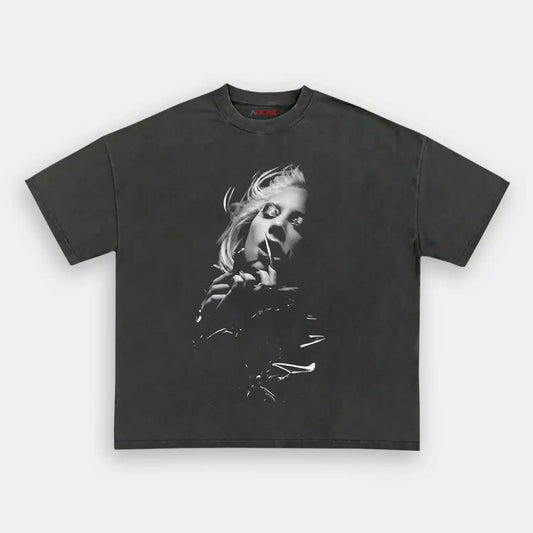 Lady Gaga In Dark Wear