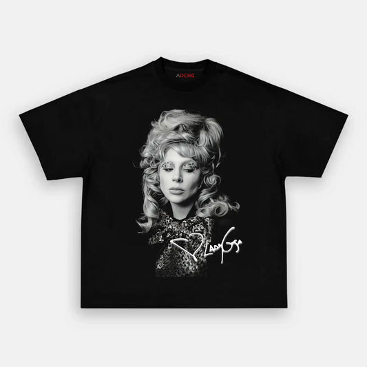 Lady gaga B&W big face S1 WEAR