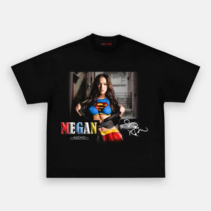 MEGAN FOX SUPER MAN WEAR