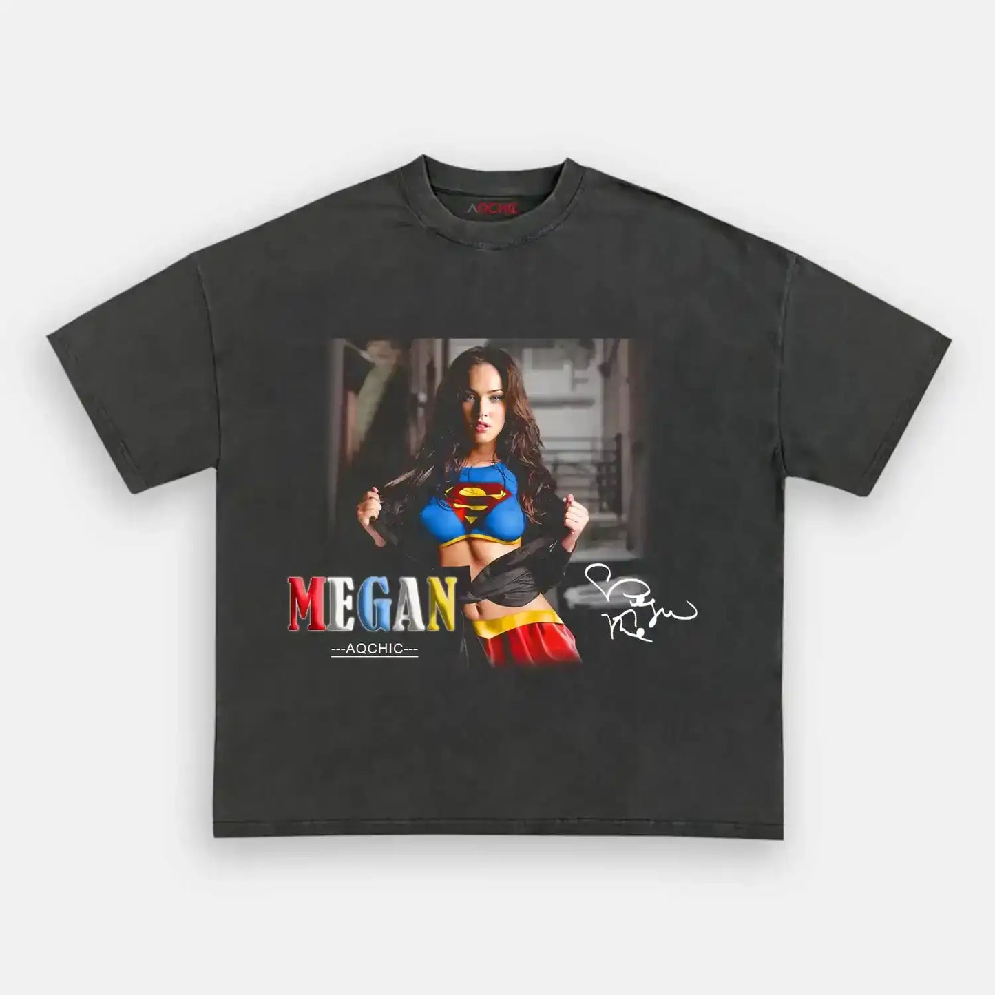 MEGAN FOX SUPER MAN WEAR
