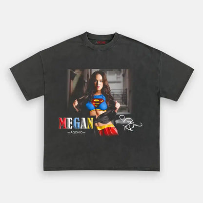 MEGAN FOX SUPER MAN WEAR