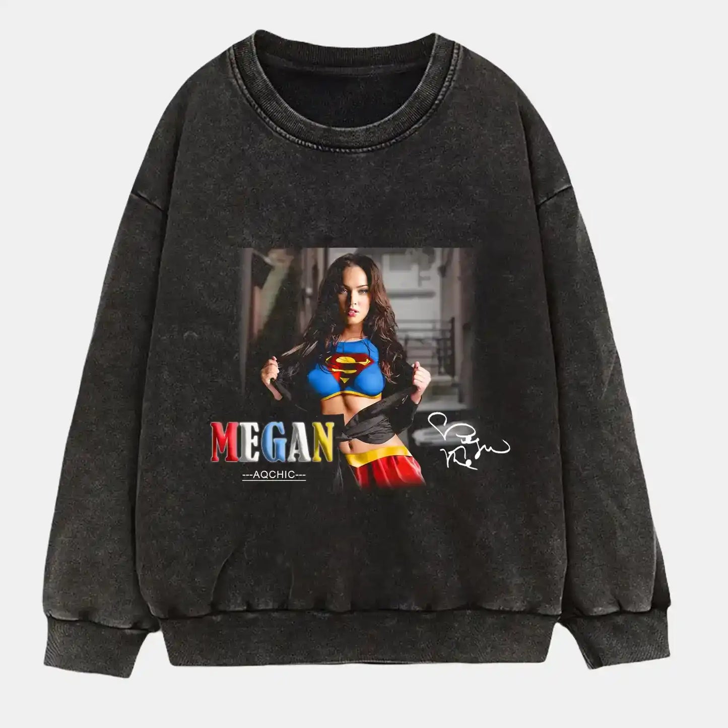 MEGAN FOX SUPER MAN WEAR