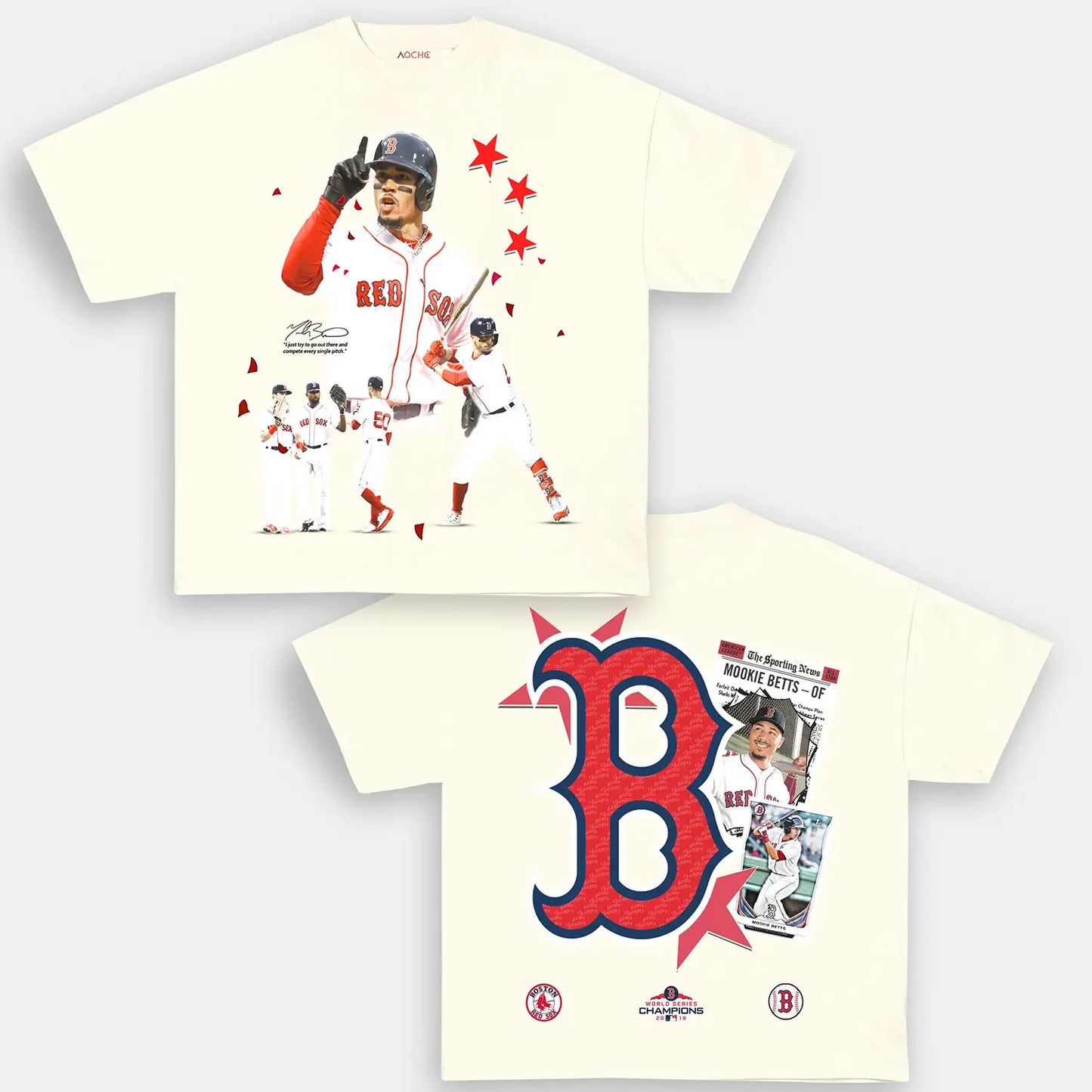 MOOKIE - RED SOX TEE - [DS]