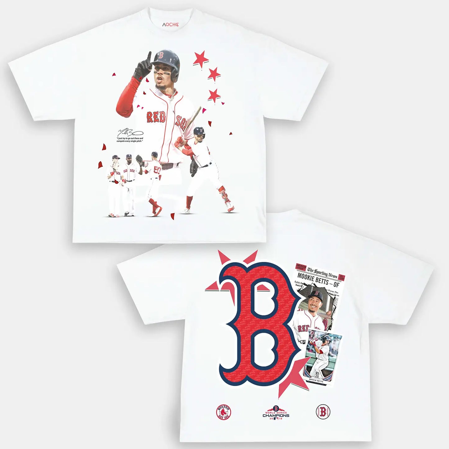 MOOKIE - RED SOX TEE - [DS]