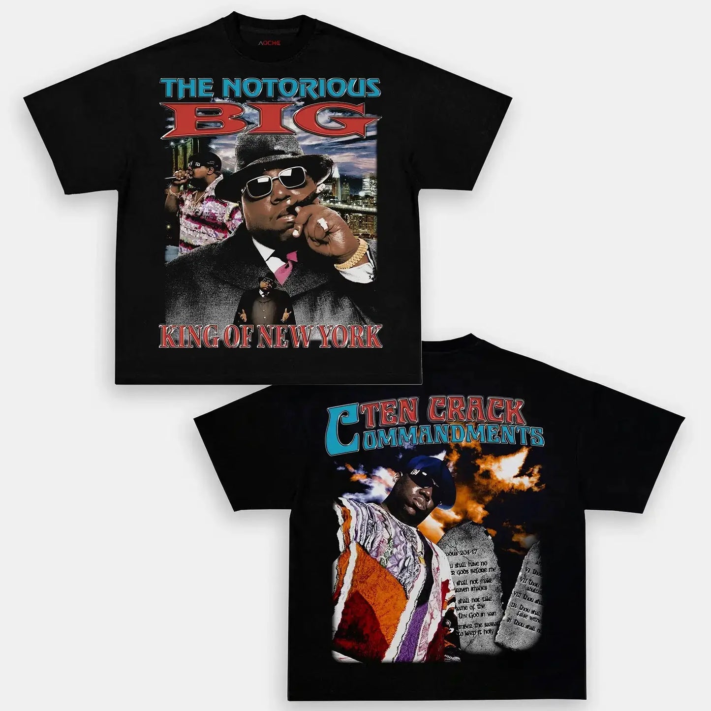 TEN CRACK COMMANDMENTS TEE - [DS]