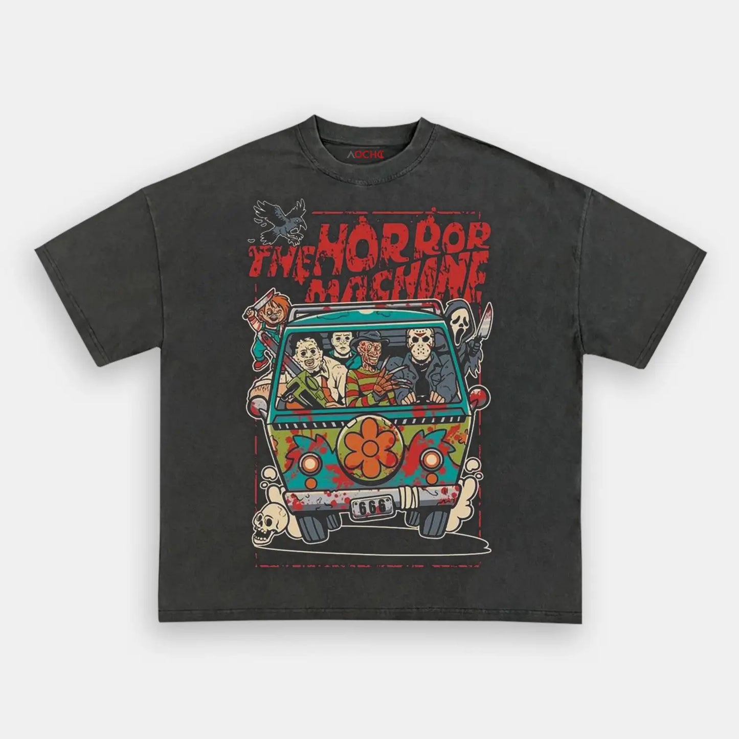 THE HORROR MOVIE CAR TEE