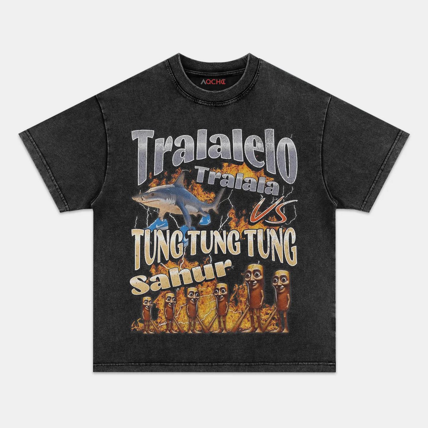 TRALALERO TRALALA VS TUNG TUNG SAHUR TEE