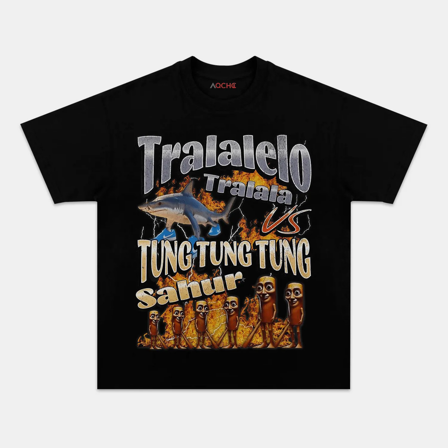 TRALALERO TRALALA VS TUNG TUNG SAHUR TEE