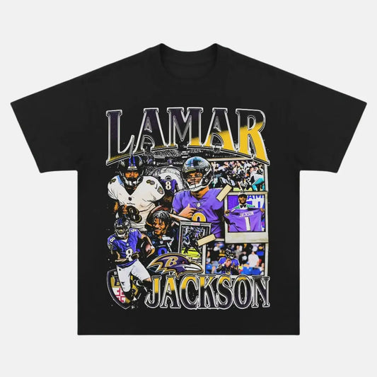 VINTAGE TEE   LAMAR JACKSON