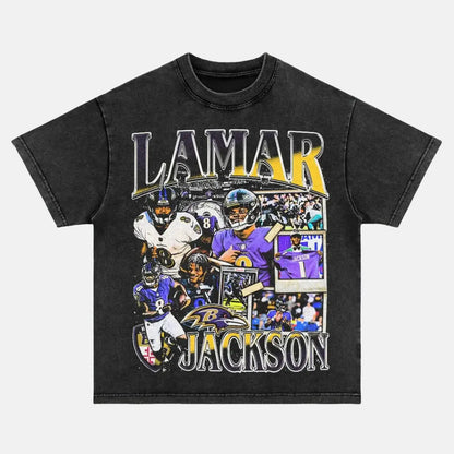 VINTAGE TEE   LAMAR JACKSON