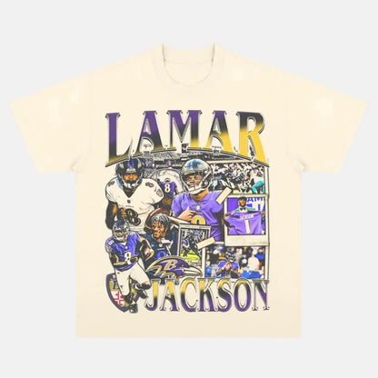 VINTAGE TEE   LAMAR JACKSON