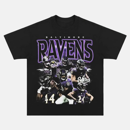 VINTAGE TEE   RAVENS