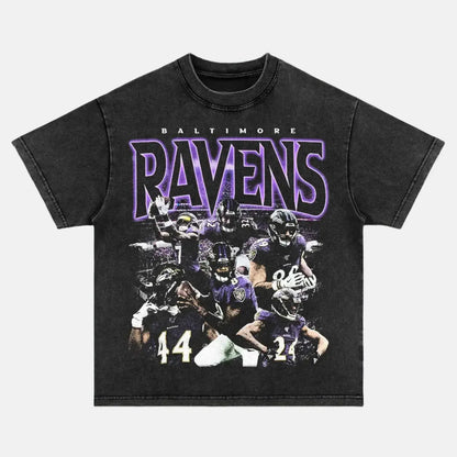 VINTAGE TEE   RAVENS