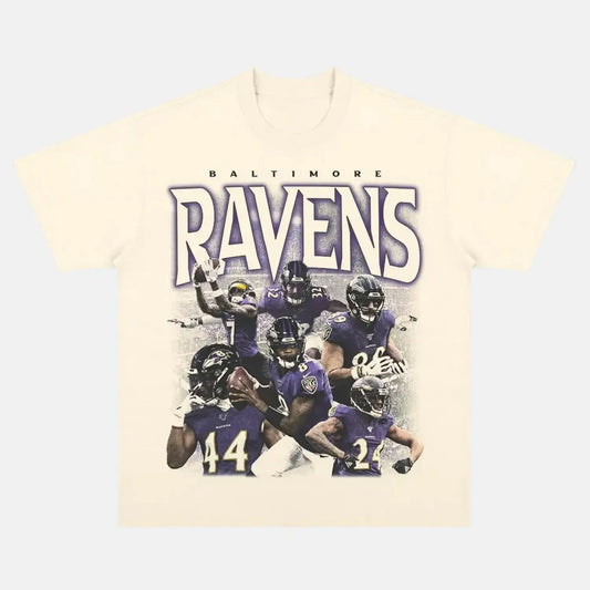 VINTAGE TEE   RAVENS