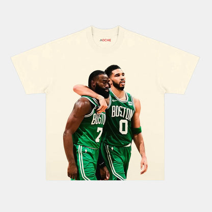 VINTAGE TEE  JAYSON TATUM-JALEN BROWN