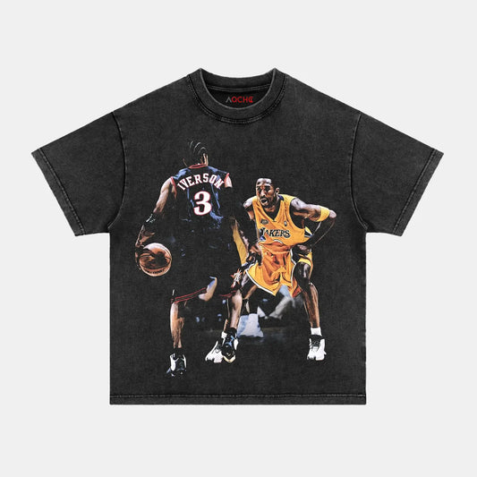 VINTAGE TEE  KOBE VS ALLEN IVERSON
