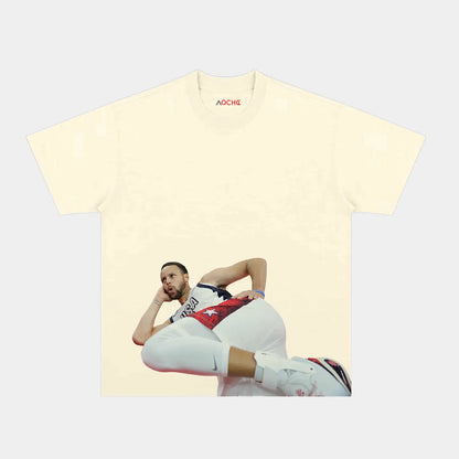 VINTAGE TEE  USA TEAM-STEPHEN CURRY
