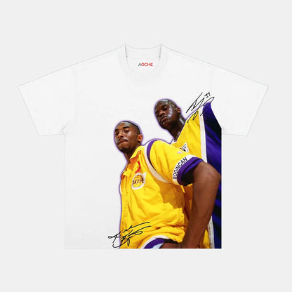 VINTAGE TEE Kobe and O'Neal