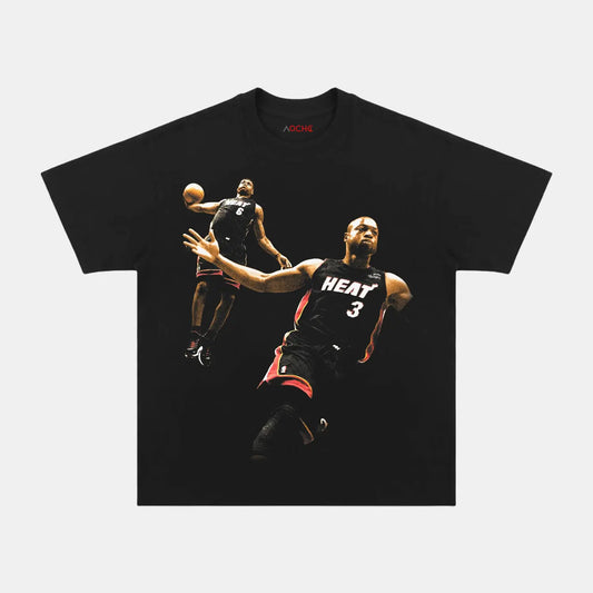 VINTAGE TEE  LEBRON JAMES-DWYANE WADE