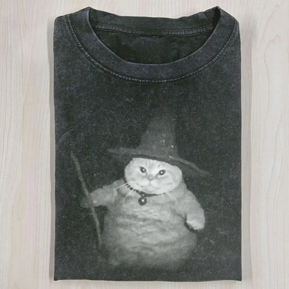 WIZARD CAT SHIRT