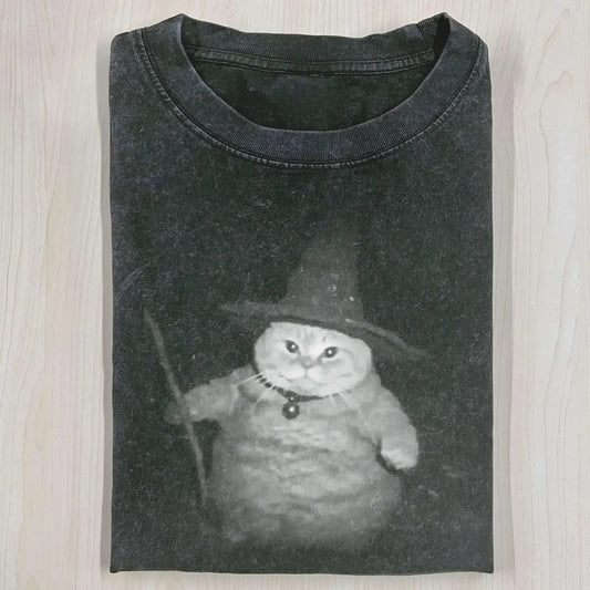 WIZARD CAT SHIRT