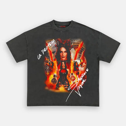 stephanie vaquer in fire Wear