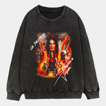 stephanie vaquer in fire Wear